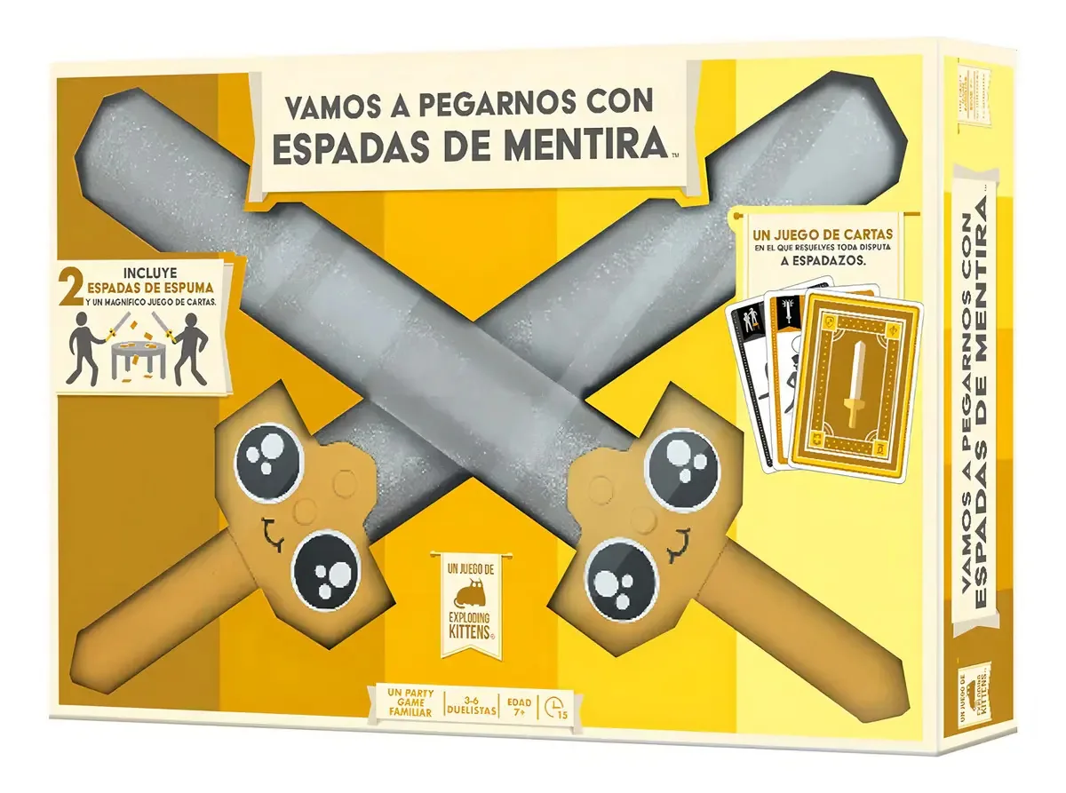 Vamos bater com espadas mentirosas
