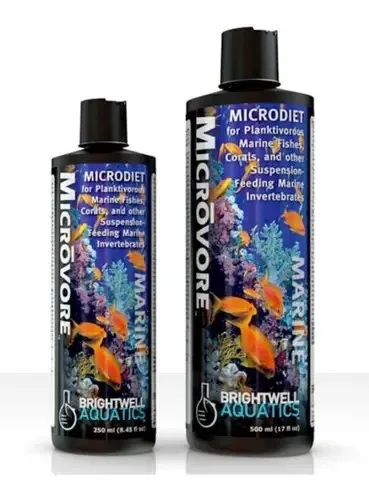 Brightwell Microvore Dieta Para Peixes Corais E Outros 250ml