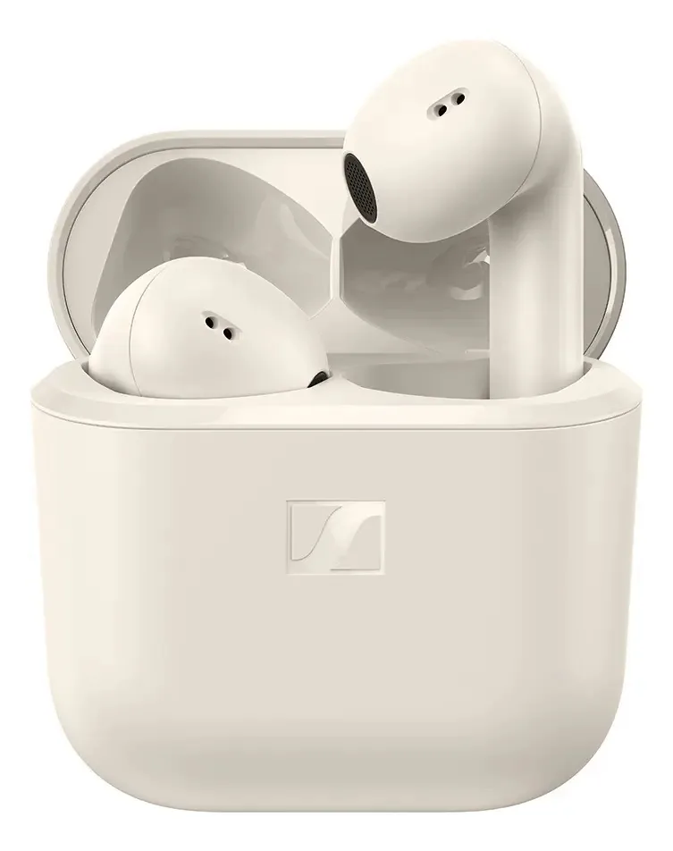 Aparelhos auditivos abertos Sennheiser Accentum | Sem fio de cor creme
