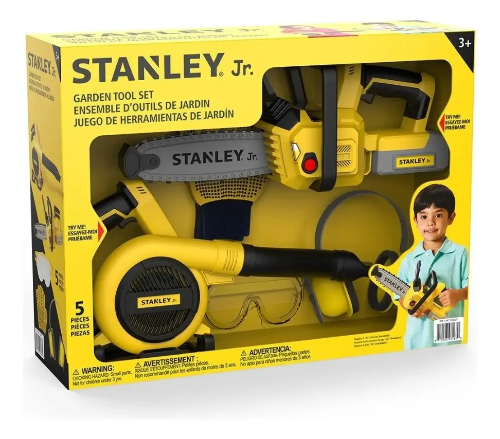 Conjunto de ferramentas de brinquedo Stanley Jr