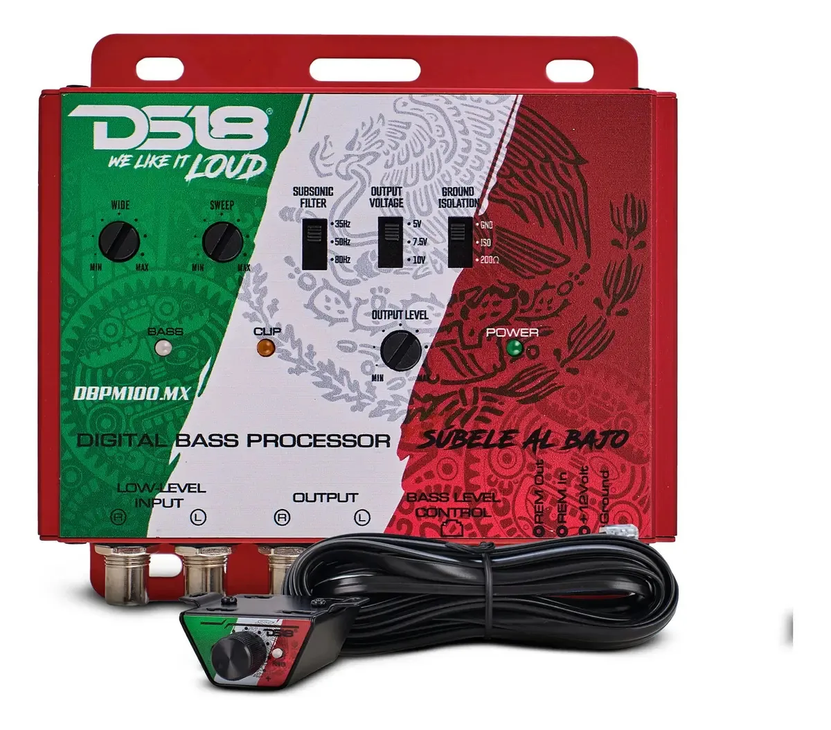 Equalizador Ds18 dBPM100.mx cor preta