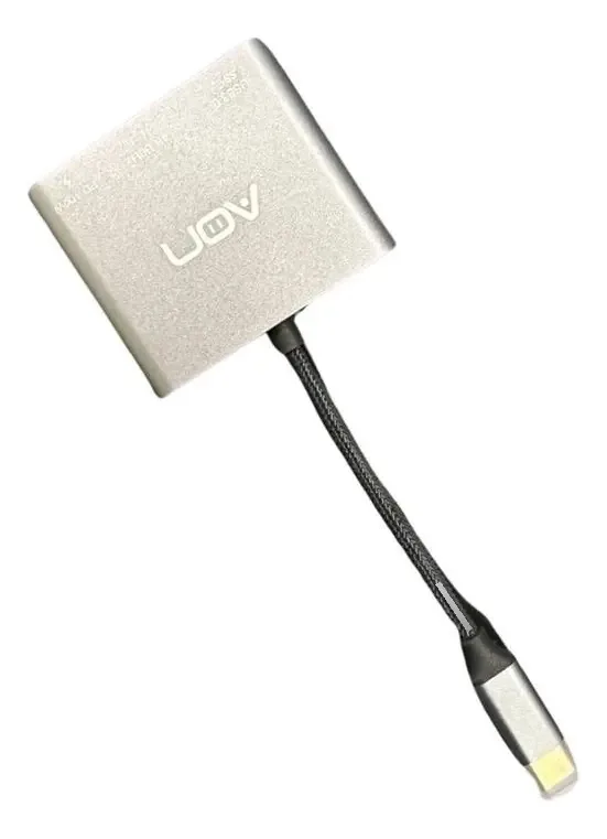 Várias portas USB-c para USB 3.0/Hdmi 2.0/USB-c cinza