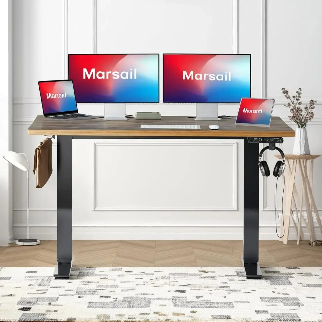 Mesa de pé Marsail Electric, mesa de pé de 48"