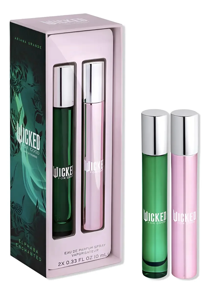Conjunto de duas fragrâncias em spray Ariana's Wicked For Good