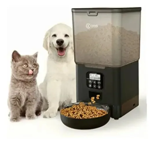 Alimentadores automáticos Ciays, dispensador de alimentos de 5,6 l