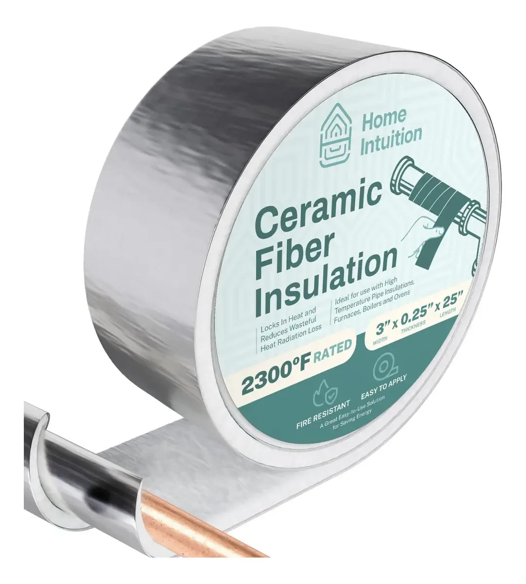 Rolo de embalagem de isolamento de tubos Home Intuition