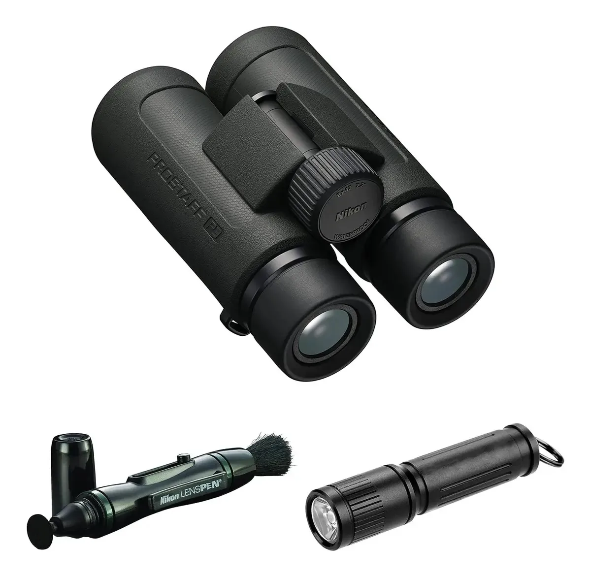 Binóculos impermeáveis Nikon Prostaff P3 8x42 para adultos