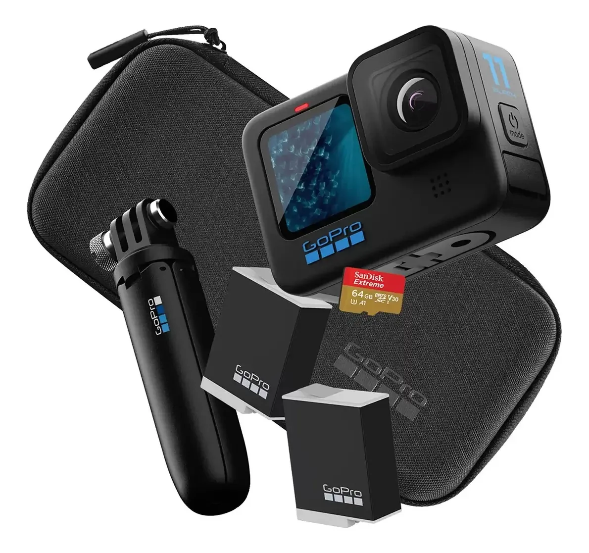 Câmera Gopro Hero 11 Black Action Bundle Chdcb-111-th Nf-e Preto