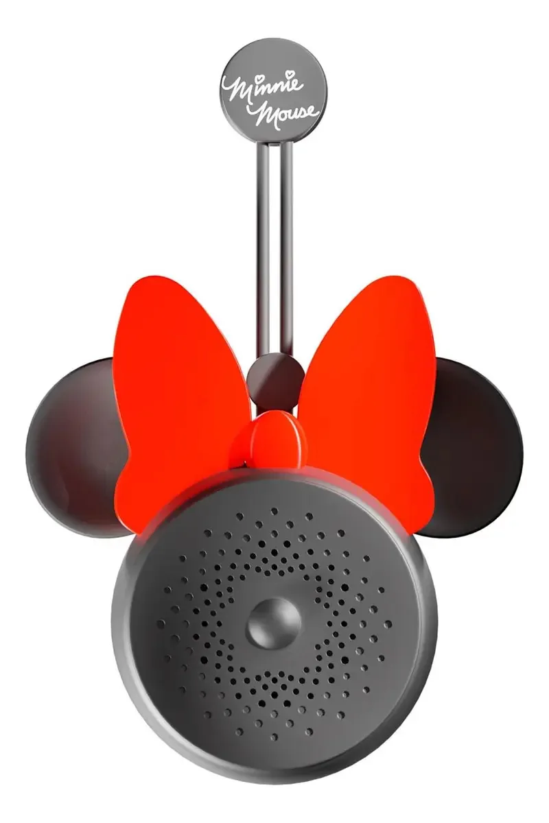 Alto-falante de chuveiro Bluetooth Minnie Mouse com orelhas