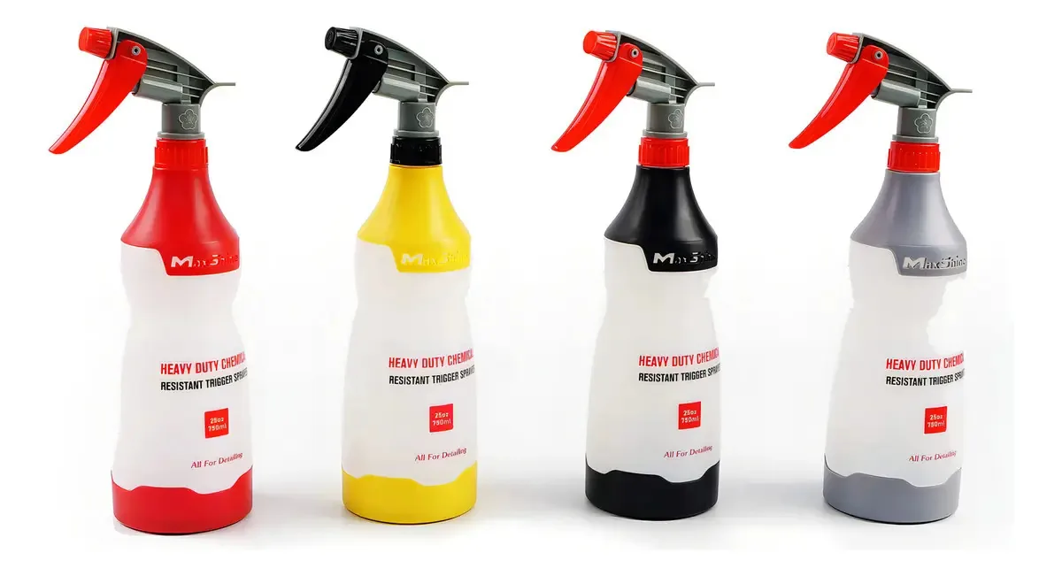 Spray Trigger Resistente a Produtos Químicos Maxshine 750ml X1u Cor Cinza
