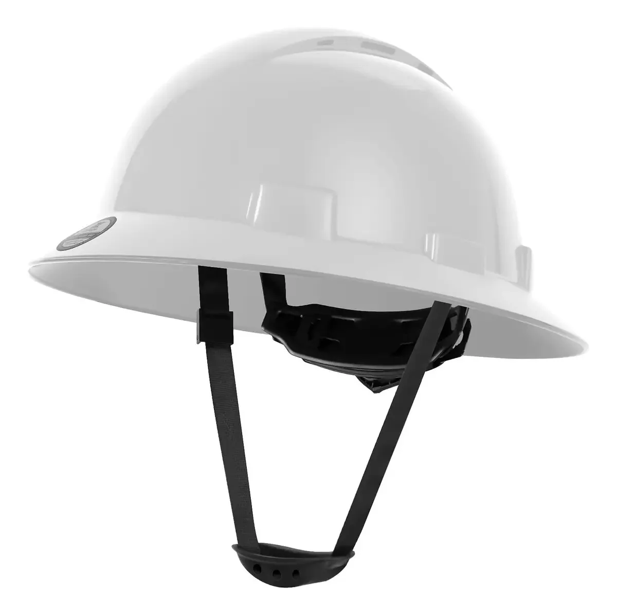 Capacete de segurança em abs branco Zeluga Hard Hats