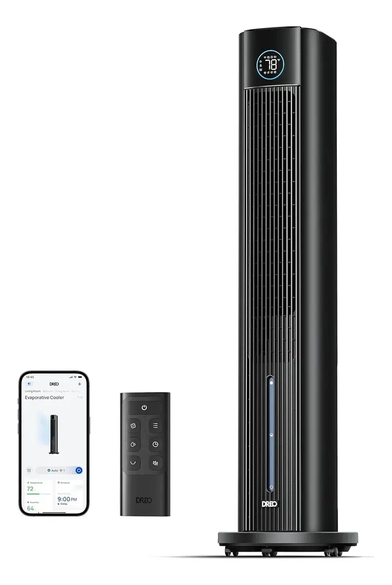 Ventilador Dreo Tower para quarto, ventiladores