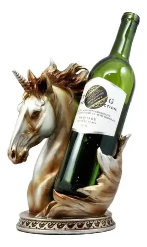 Ebros Mystical Glade - Suporte para garrafas de vinho de design