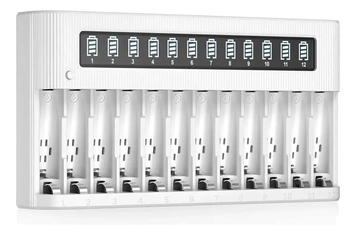 Carregador de bateria Ebl Carregador LCD autônomo Aaa Aaa