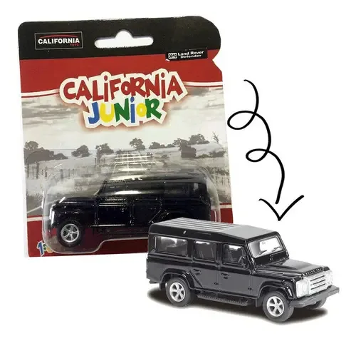 Veiculo Em Miniatura California Toys Land Rover Defender
