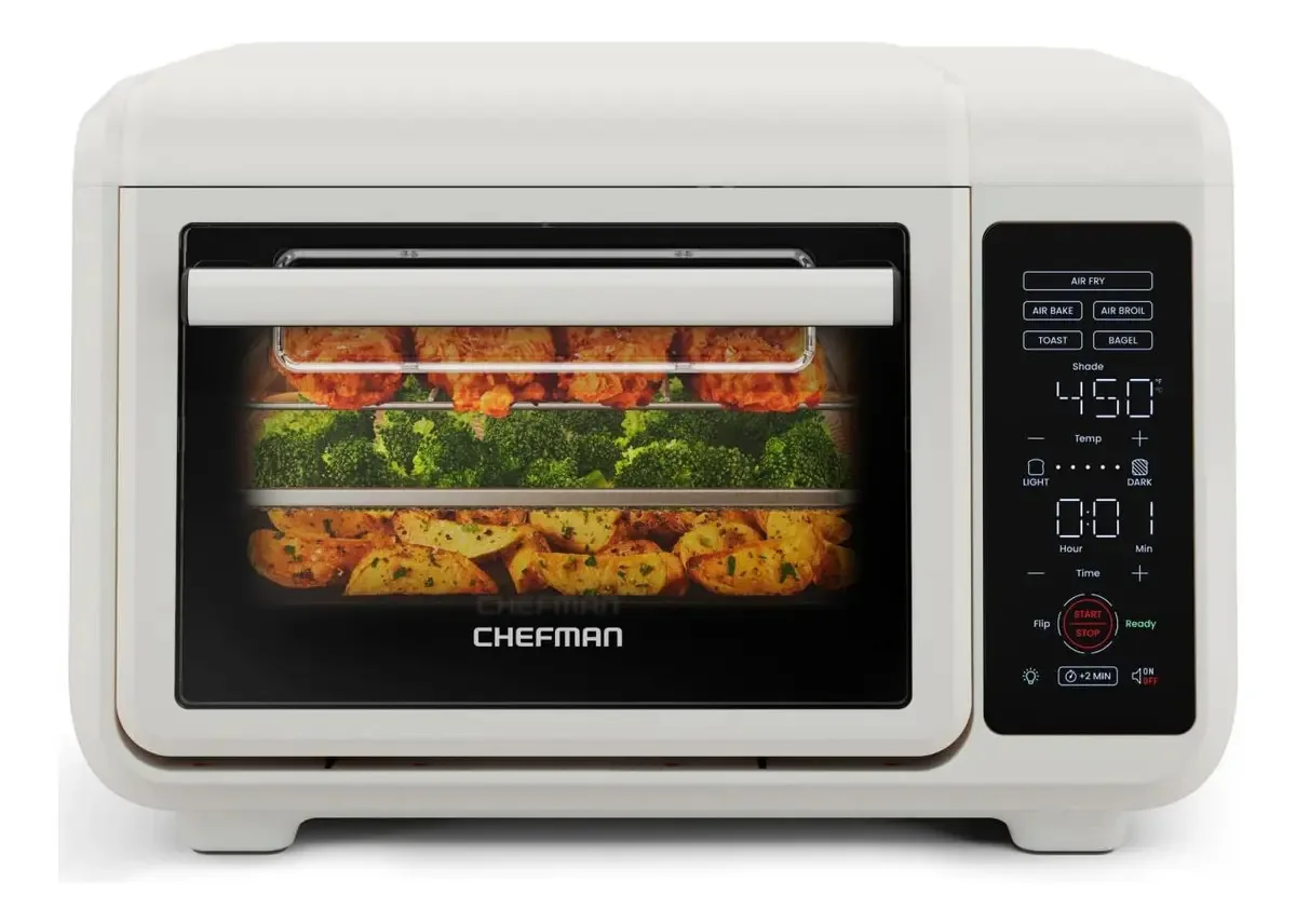 Chefman Easyair 15 Qt. Fritadeira de ar e forno de bancada