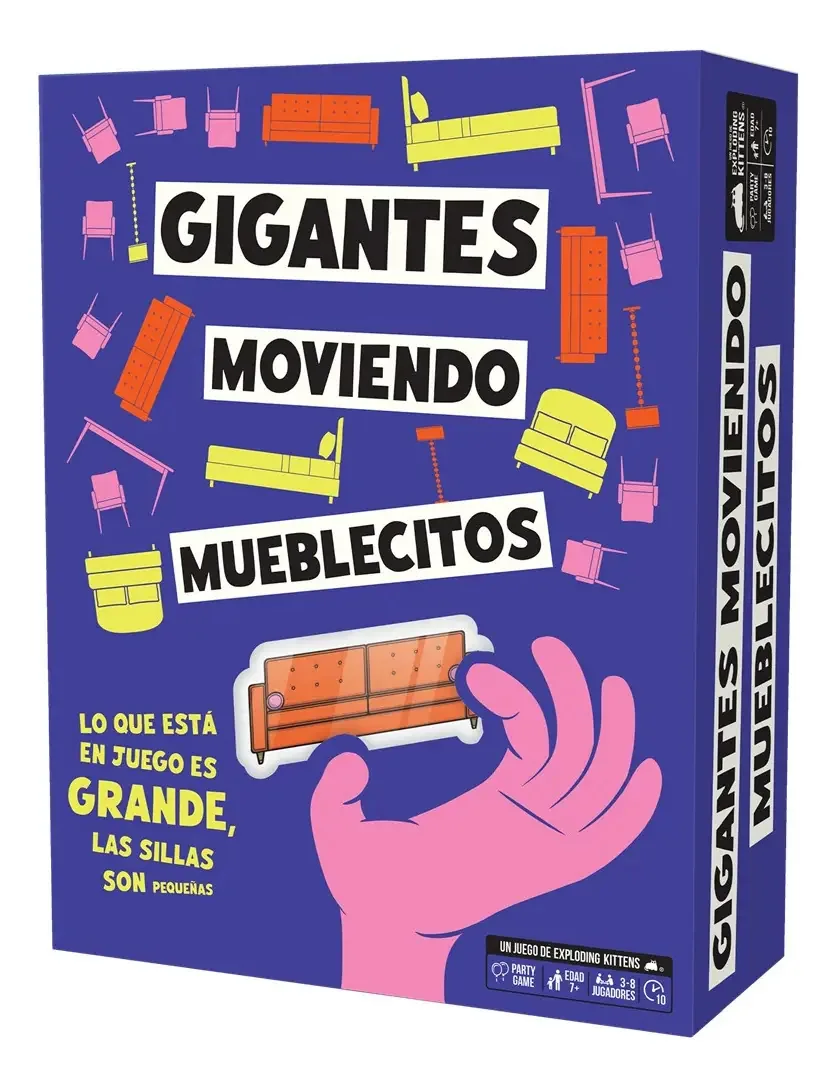 Gigantes movendo pequenos móveis
