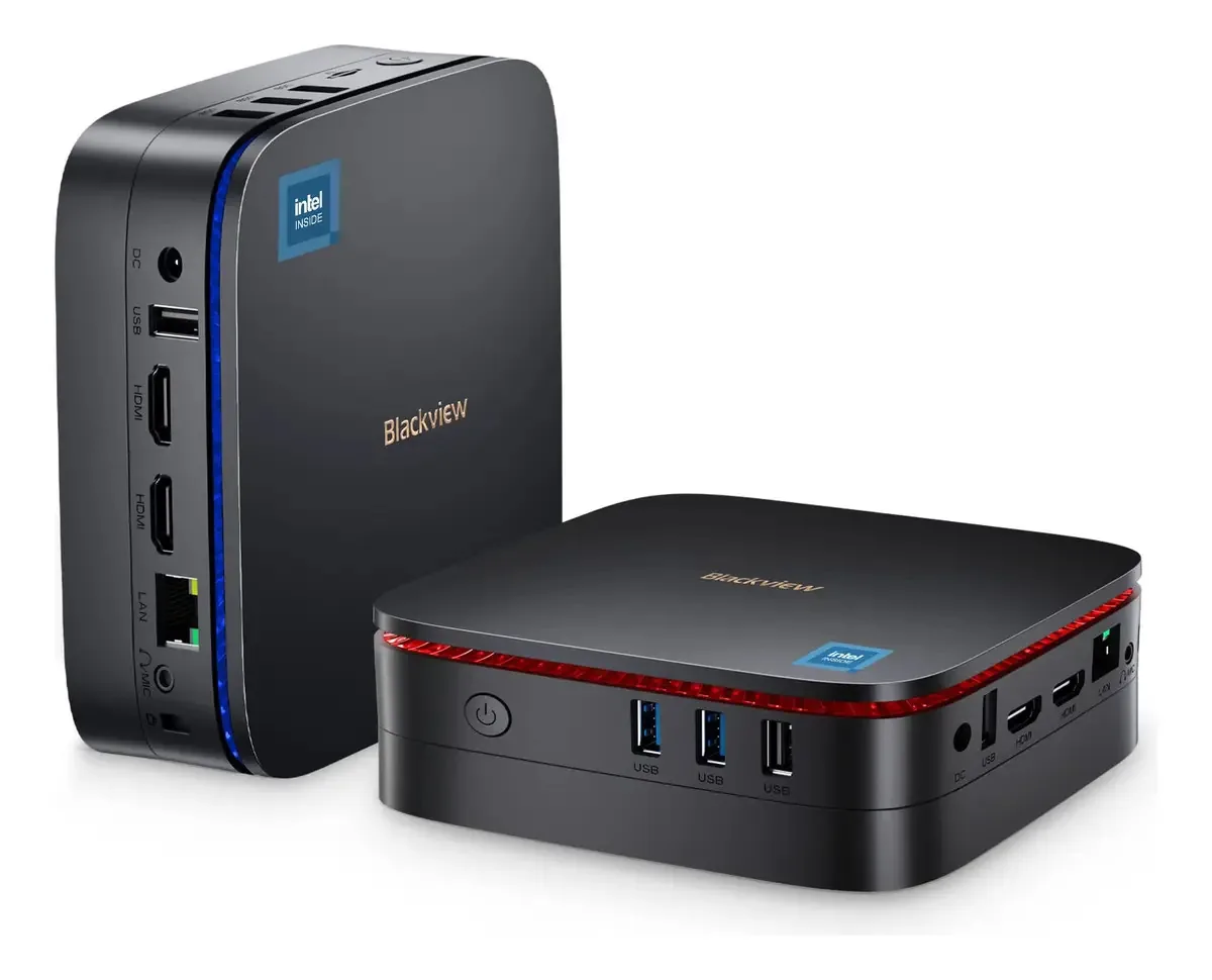 Mini PC Blackview Mini Pc MP60 N5095 Mini PC - 8GB de RAM Aceitável (Recondicionado)
