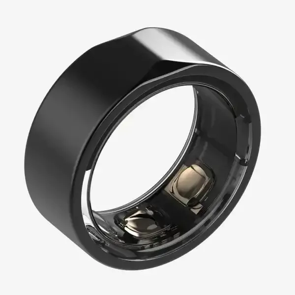Anel inteligente Kinegun Omni Ring para monitoramento de saúde, cor preta, tamanho 11