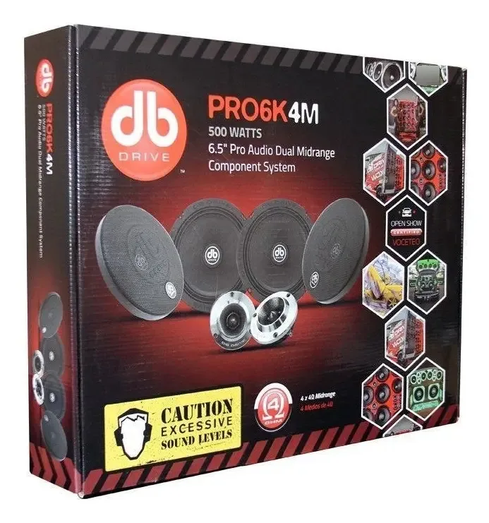 Conjunto de mídia Db Drive Pro6k4m