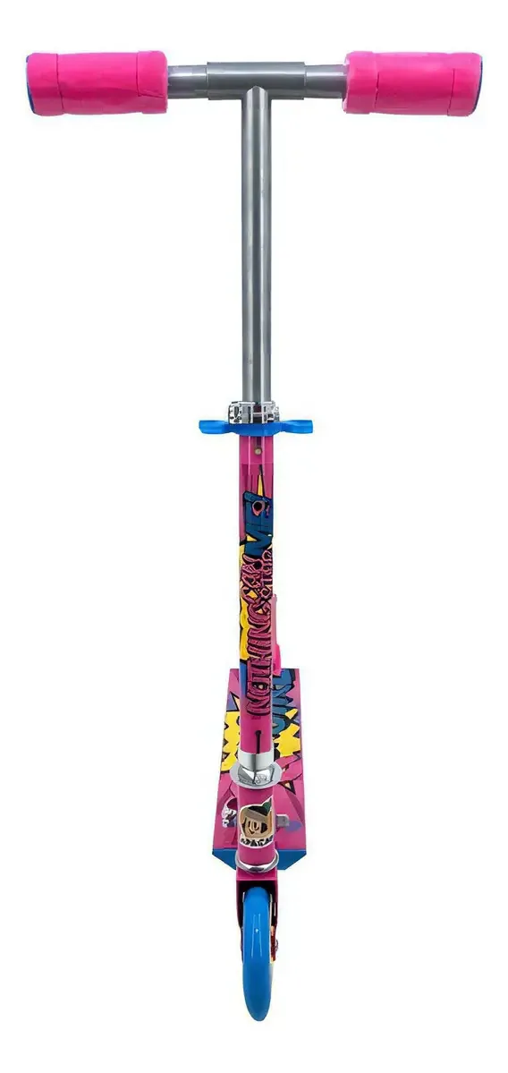 Scooter Patín Apache Plegable Modelo Rush Girl 100mm Env Gr Color Rosa chicle