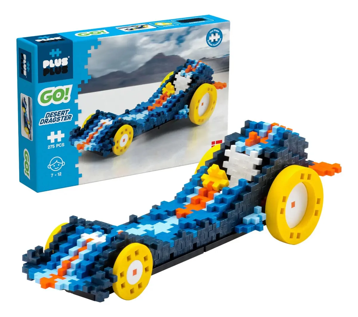 Mais e mais - vamos lá! Desert Dragster - 275 peças - Modelo C