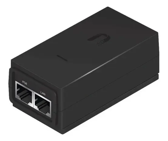 Adaptador De Injetor Poe Ubiquiti Gigabit 24v 0.5a 12watts 110v