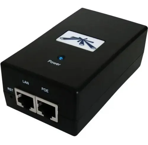 Fonte 24v 1a Poe-24-24w Fast Ethernet Ubiquiti