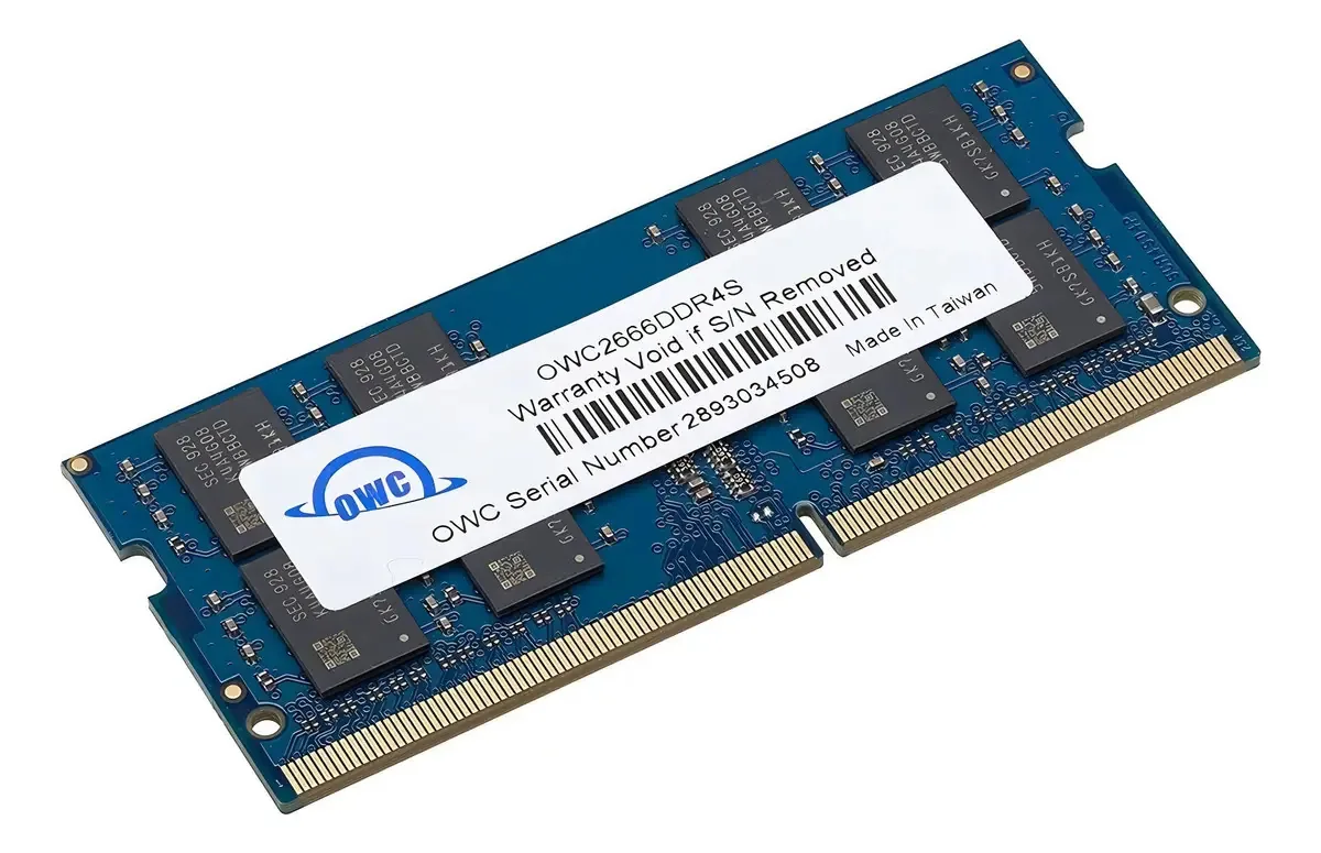 Memória RAM azul 16GB 1 OWC2666DDR4S16G