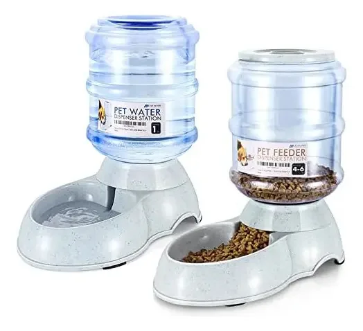 Conjunto Flexzion de 2 alimentadores e bebedouros automáticos para mim