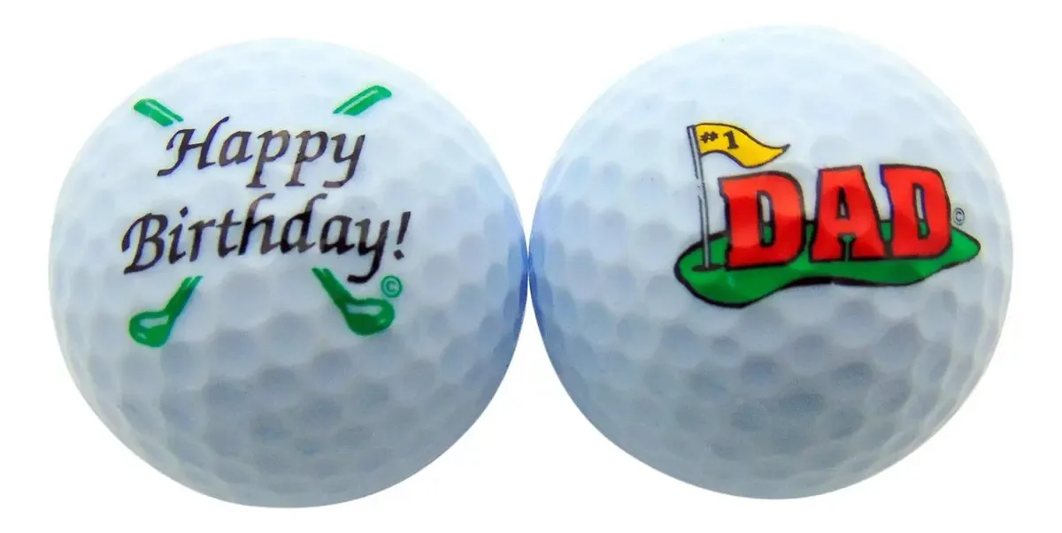 Bastão de golfe Westmon Works Birthday Dad para 2 jogadores de golfe de R