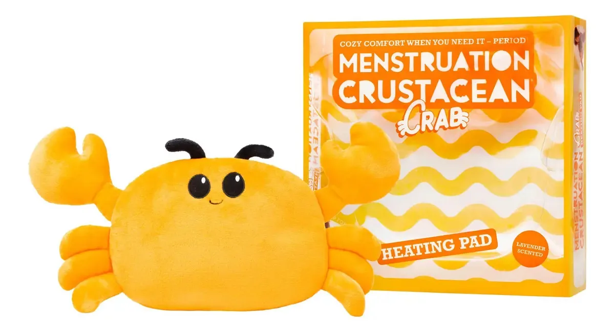 Caranguejo crustáceo menstrual: almofada de aquecimento