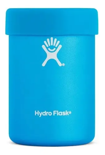 Porta-latas/garrafas térmicas, copo refrigerador, frasco hidráulico. Cor do Pacífico