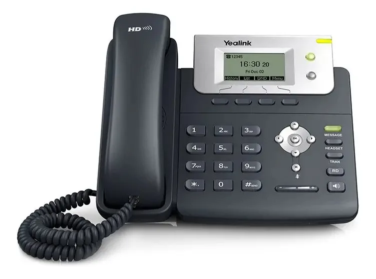 Ooma Office Provisionado Yealink Sip T21p 2 Linhas Business Ip Telefone Funciona Com Ooma Office Serviço De Telefone Voip Baseado Na Nuvem Para Pequenas Empresas Com Grupos De Anel