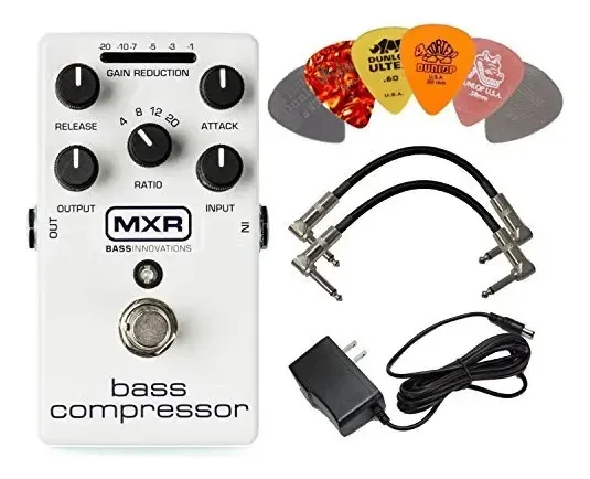 Pacote de pedais de efeitos de compressor de baixo Mxr M87 com
