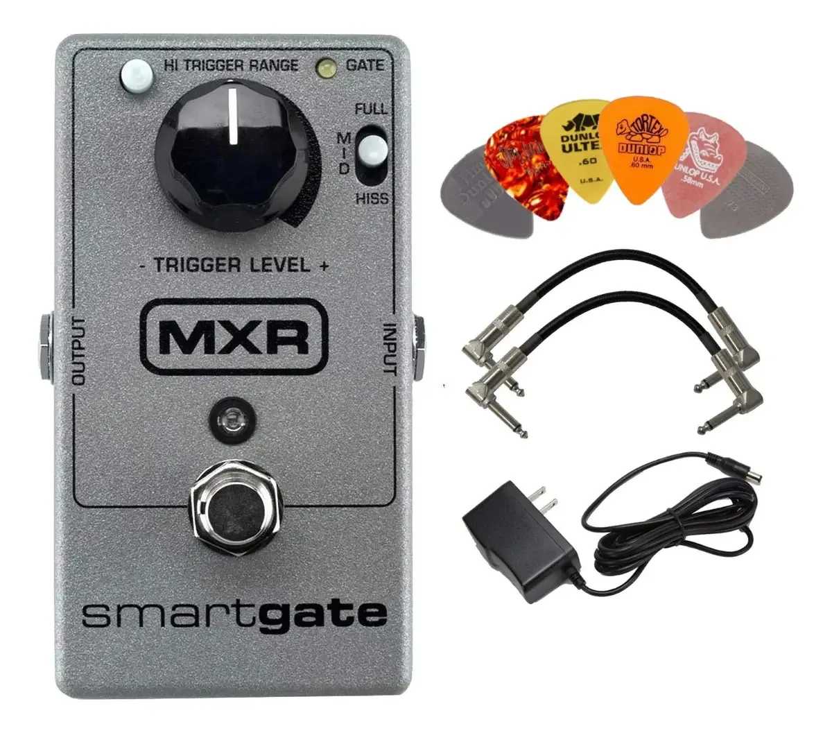 Mxr M135 Smart Gate - Pedal de efeitos Noise Gate C. Cores variadas