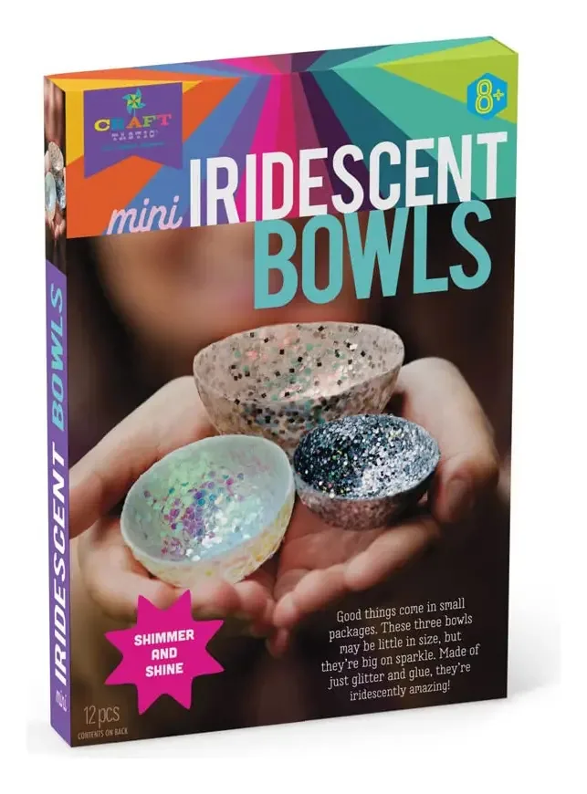 Mini taças iridescentes Craft-tastic - Kits de arte e mão