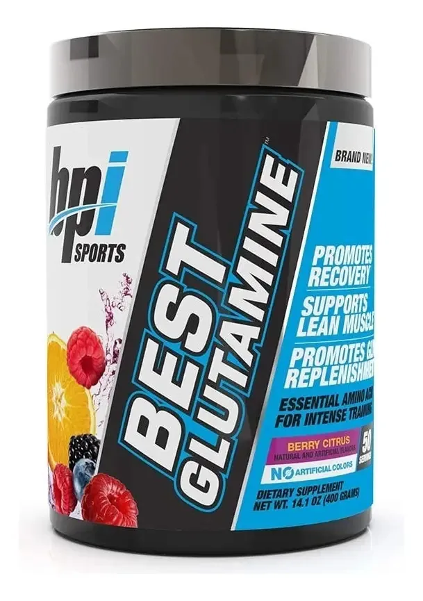 Glutamina A melhor glutamina X 400 grs da Bpi Sports!! Sem cobrança para todo o país!! Sabor cítrico de frutas vermelhas
