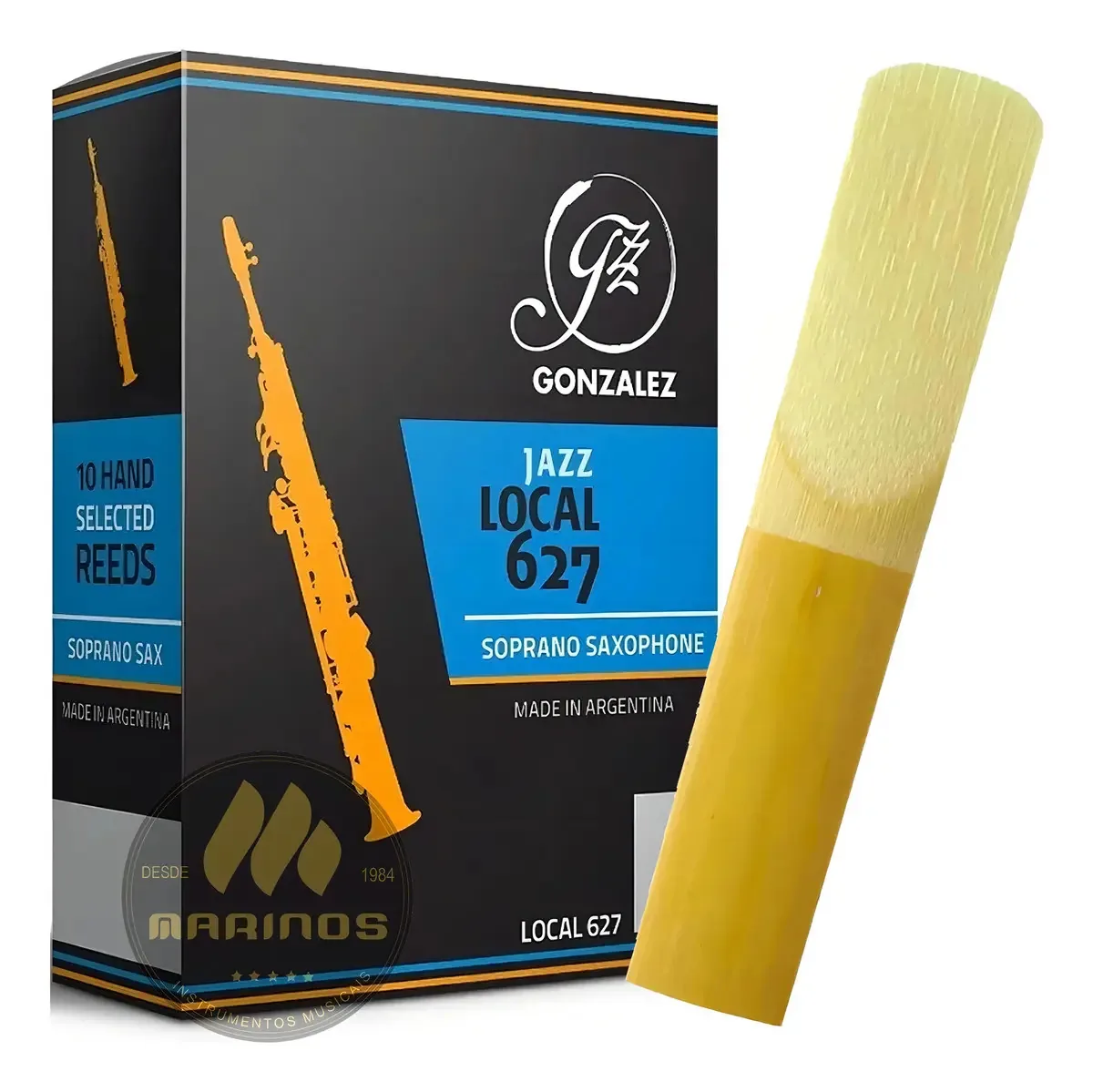 Palheta Gonzalez Sax Soprano Jazz Local 1.5