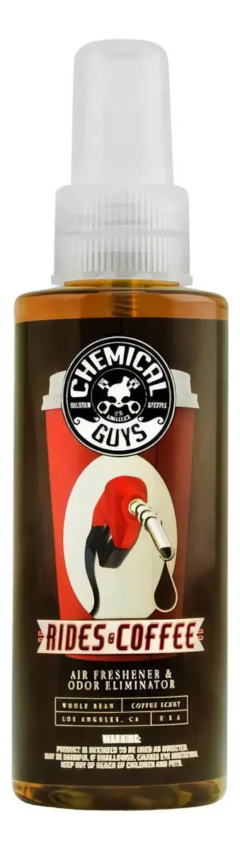 Passeios e café com eliminador de aroma e odor da Chemical Guys