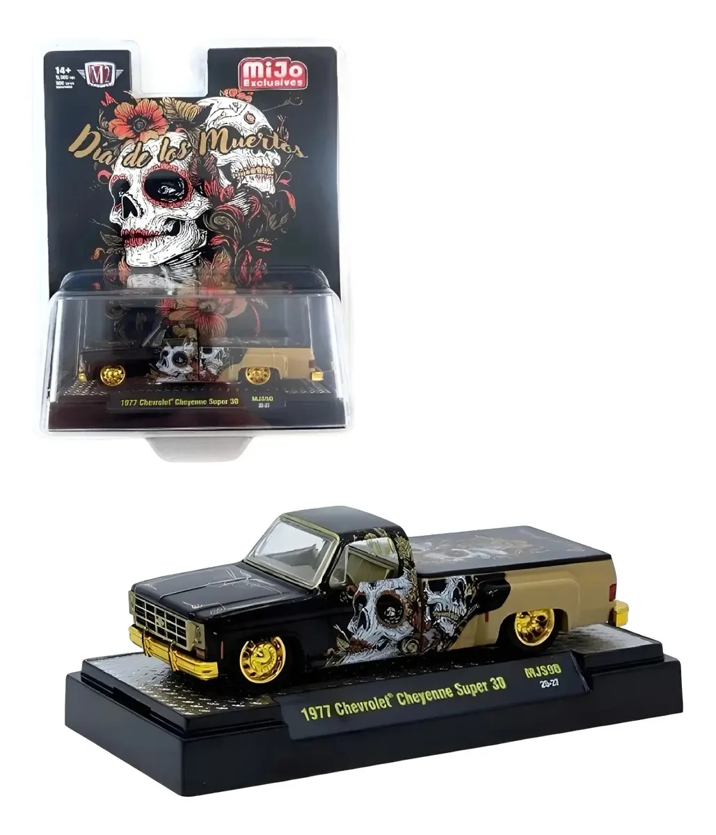 M2 Machines Chase Cheyenne S.30 Day Of The Dead Black