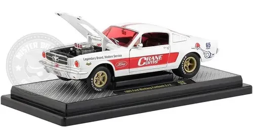 Ford Mustang Fastback 2+2 1965 Branca M2 Machines 1/24