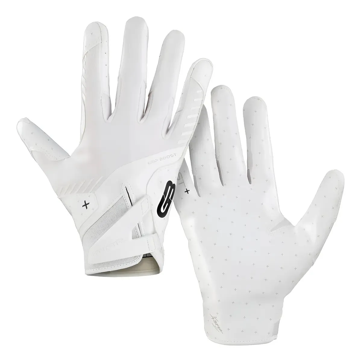 Luvas de futebol brancas Grip Boost S, M, L, XL Cor branca Tamanho Ys