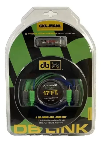 Kit de cabos amplificadores de acionamento Caliber 4 Db