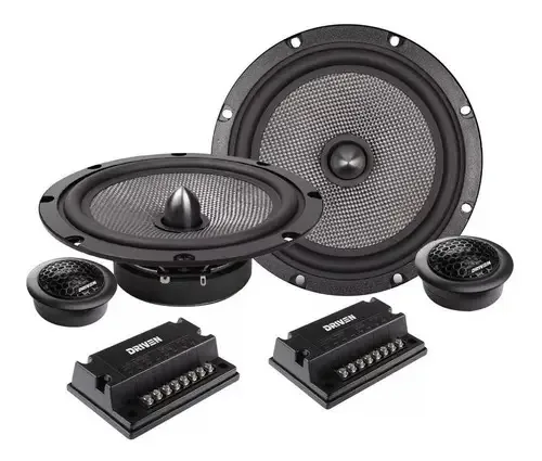 Conjunto de mídia de cone de fibra de vidro Driven 6.5 DRS65c