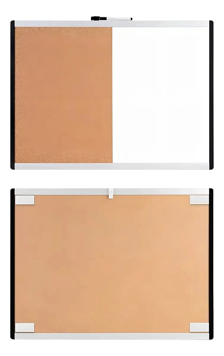 Quadro branco/cortiça combinados Amazonbasics 43 cm x 58 cm
