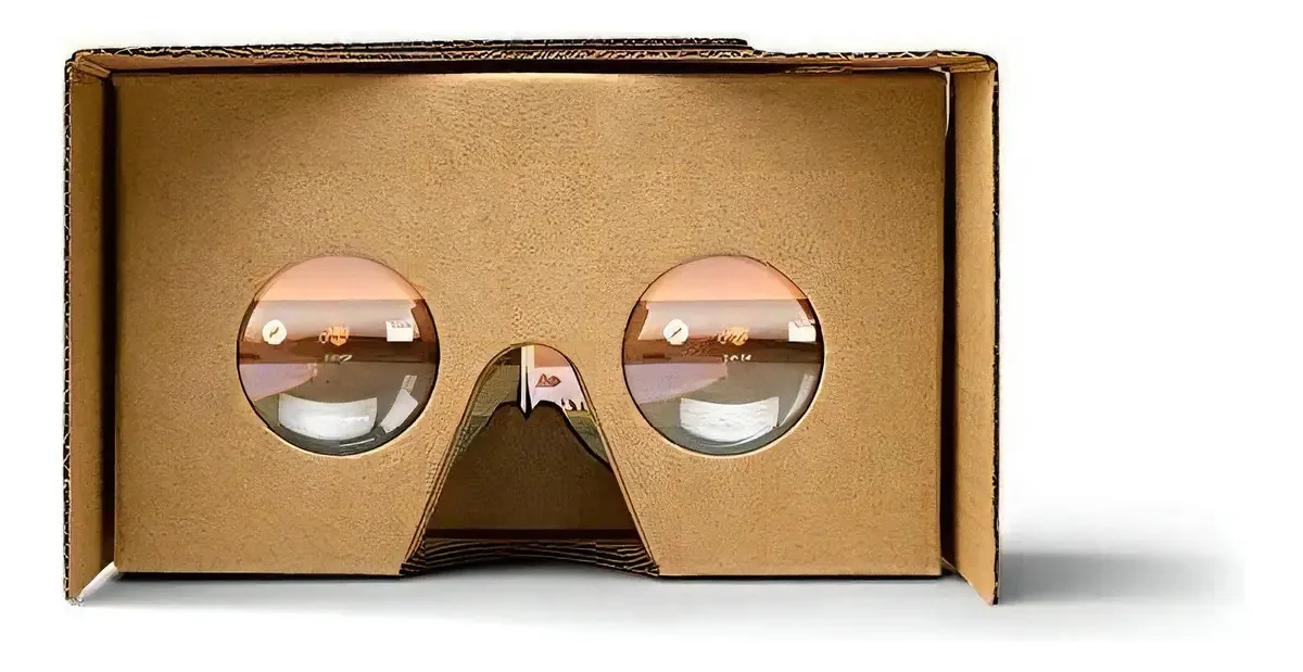 Google Outros lentes de realidade virtual marrons