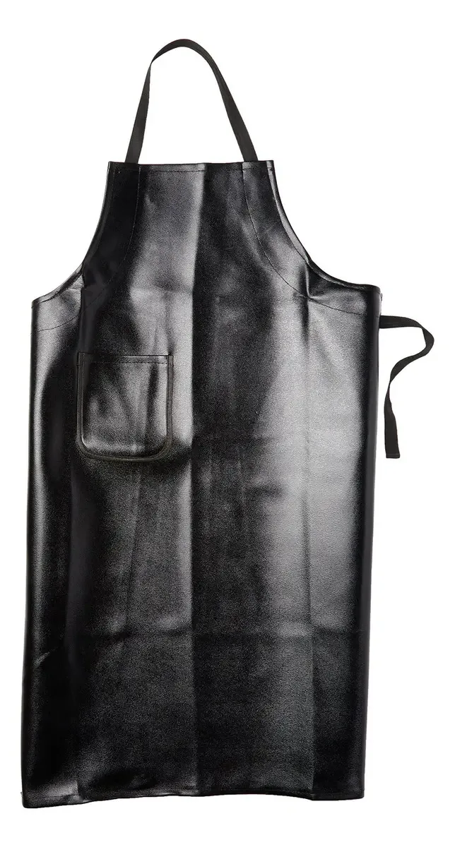 Aventais de cozinha unissex Winco para adultos, cor preta. Cor Preto
