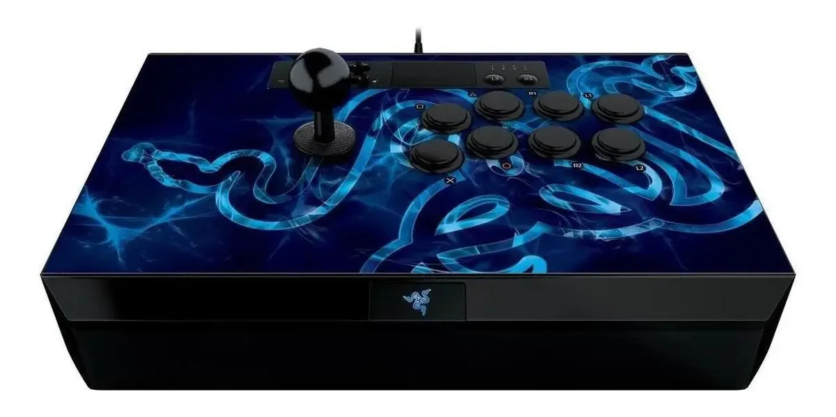 Controle joystick Razer Panthera Evo preto