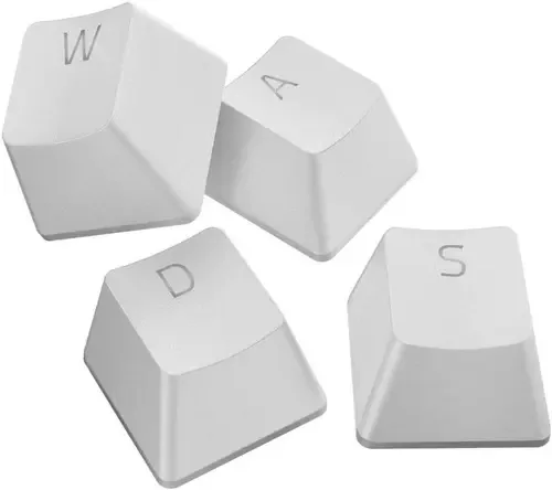 Conjunto de atualização do Razer Pbt Keycap: Teclas de cores do teclado: branco